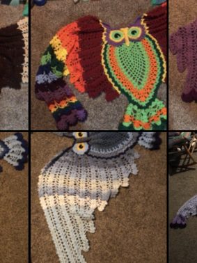 Owl Shawl