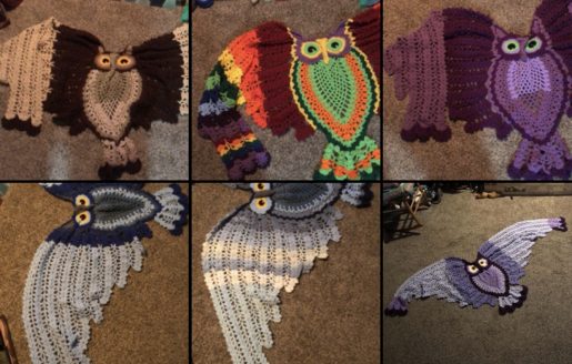 Owl Shawl
