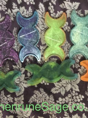 Small Triple Moon Spell Tray