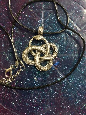 Viking Knot Snake Necklace