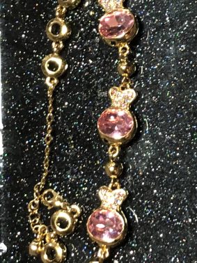 Swarovski Crystal Fish Bracelet