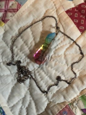 Rainbow Crystal Necklace
