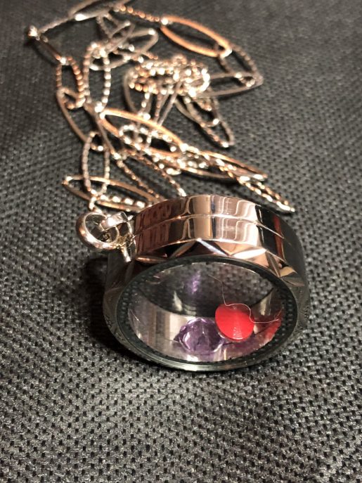 Crystal Locket Pendant - Image 2