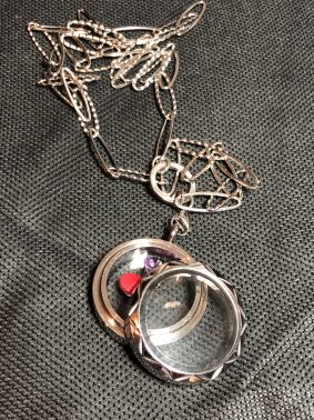 Crystal Locket Pendant